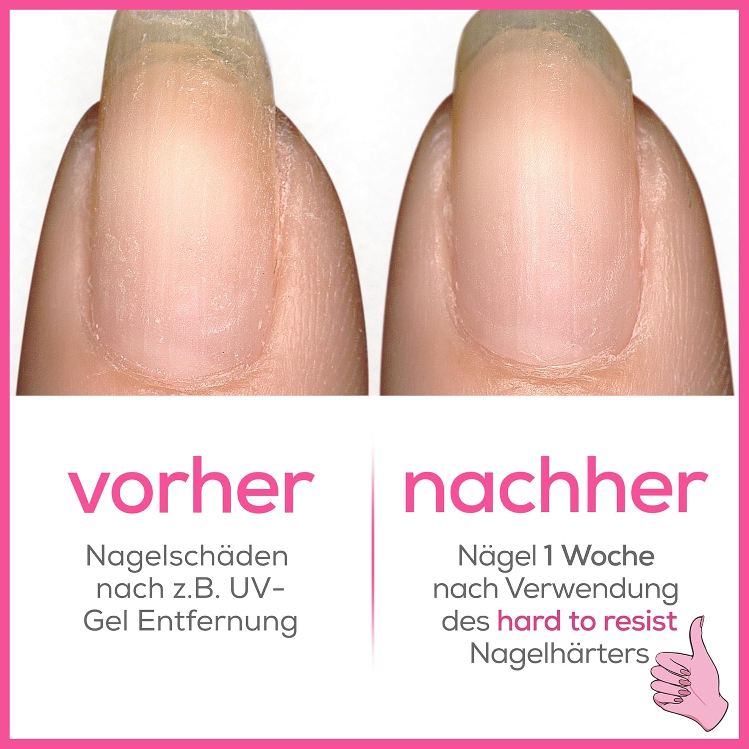 Thumbnail 3 de essie Nagelhärter hard to resist – veganer transparenter Aufbau mit Pinkunterton, 13,5 ml