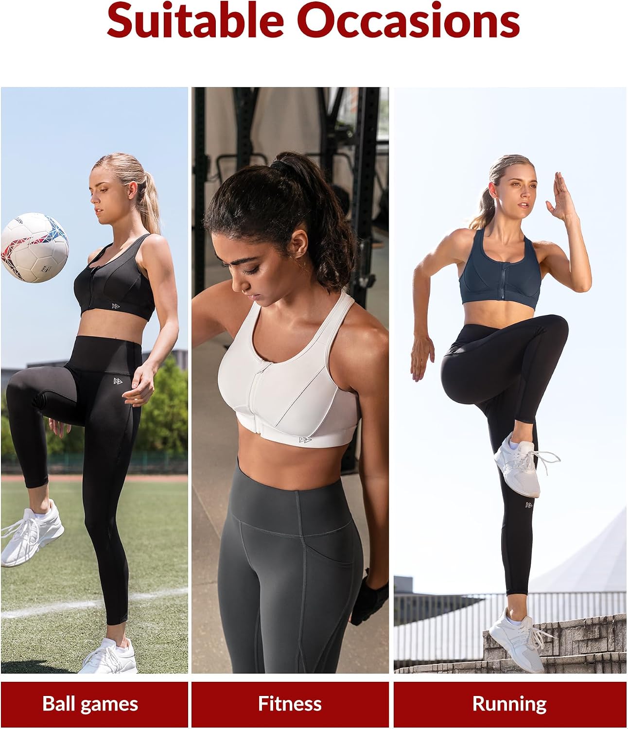 Detalle 1 de Yvette High-Impact Sports Bra