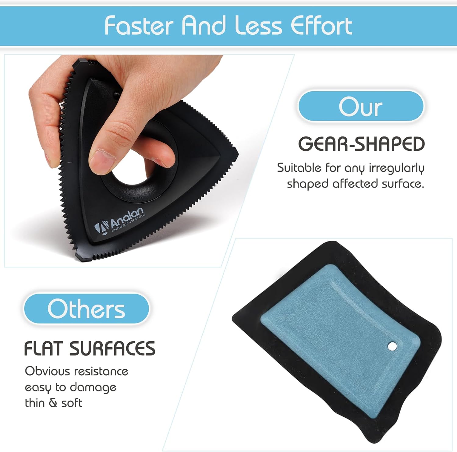 Detalle 2 de ANALAN Mini Pet Hair Remover Brush: Handheld Magic for Carpet, Furniture and Bedding