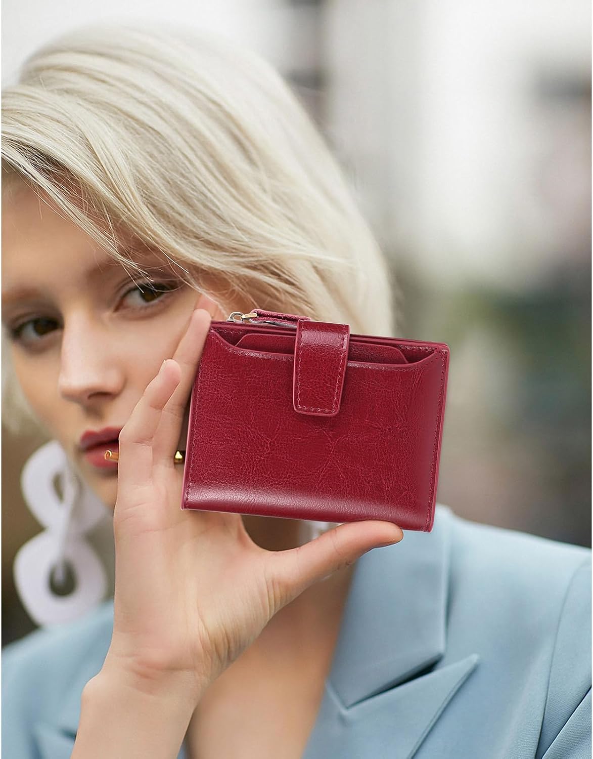 Thumbnail 5 de SENDEFN Women's RFID leather bi-fold wallet 👛
