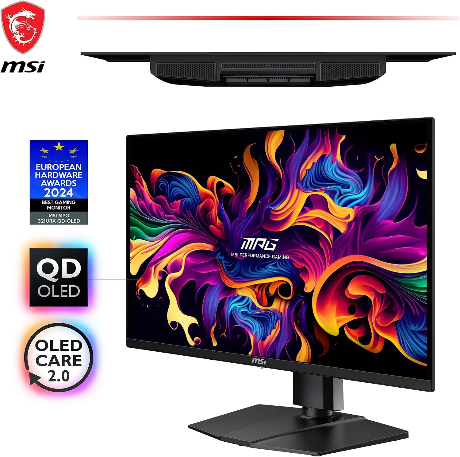 Detalle 2 de MSI MPG 321URX QD-OLED 31.5in 4K gaming monitor