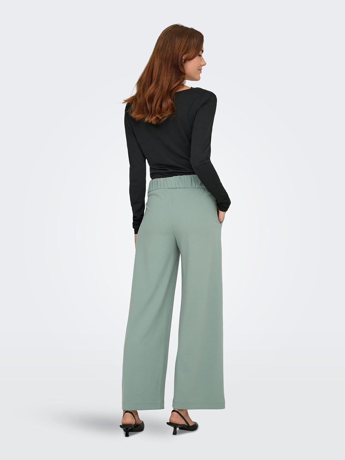 Detalle de JDY Jdygeggo New Long Pant Jrs Noos Pantaloni Donna — stile casual con tasche laterali e rifiniture tono su tono