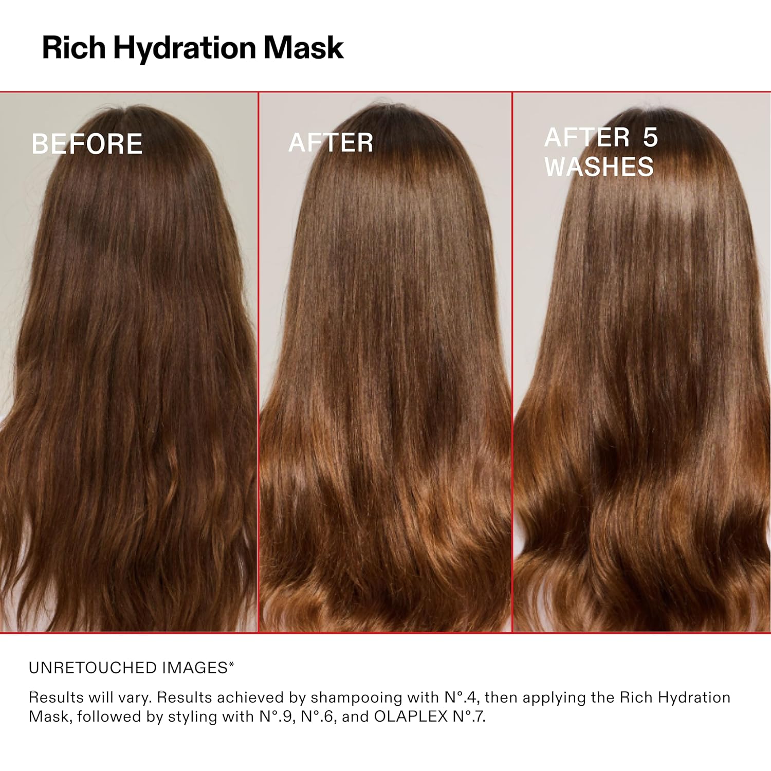 Thumbnail 4 de Olaplex Rich Hydration Mask: Cuticle Sealing Mask (200 ml / 6.7 Fl Oz) for Dry or Medium to Coarse Hair