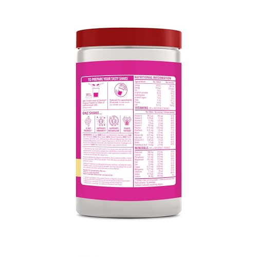 Detalle de SlimFast Powder Tin Raspberry and White Chocolate