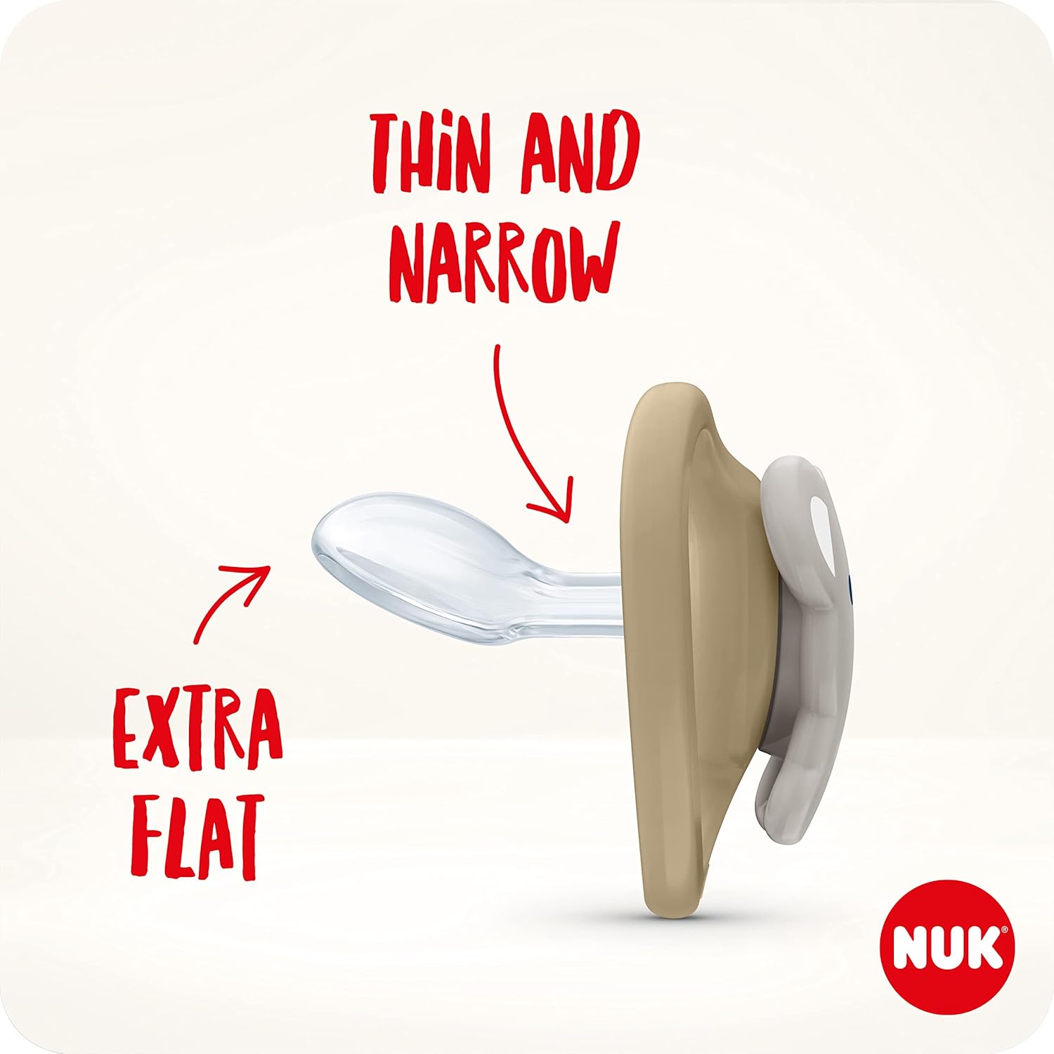 Thumbnail 5 de NUK Space Day & Night Baby Dummy (0-6 Months) | Glow-in-the-dark soothers with extra ventilation | Fox & Sheep | 4 pack