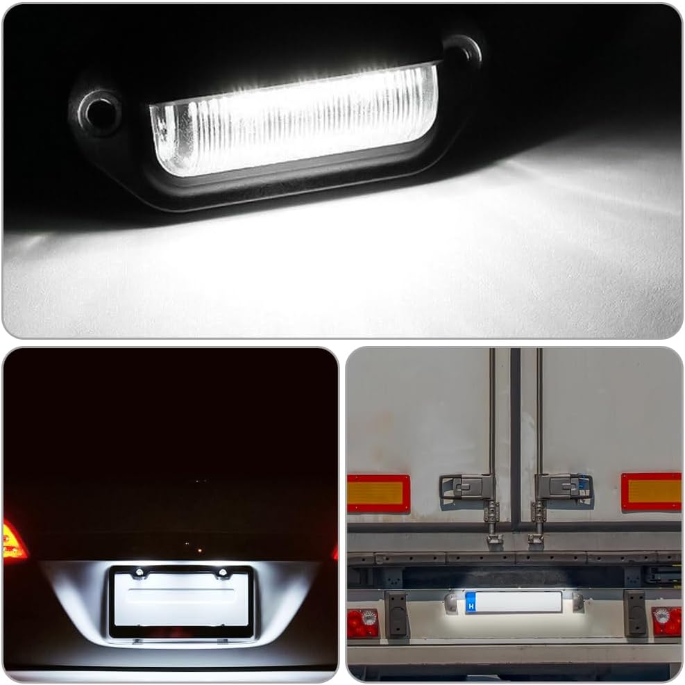 Detalle 2 de URAQT 2PCS LED Luce targa 6500K