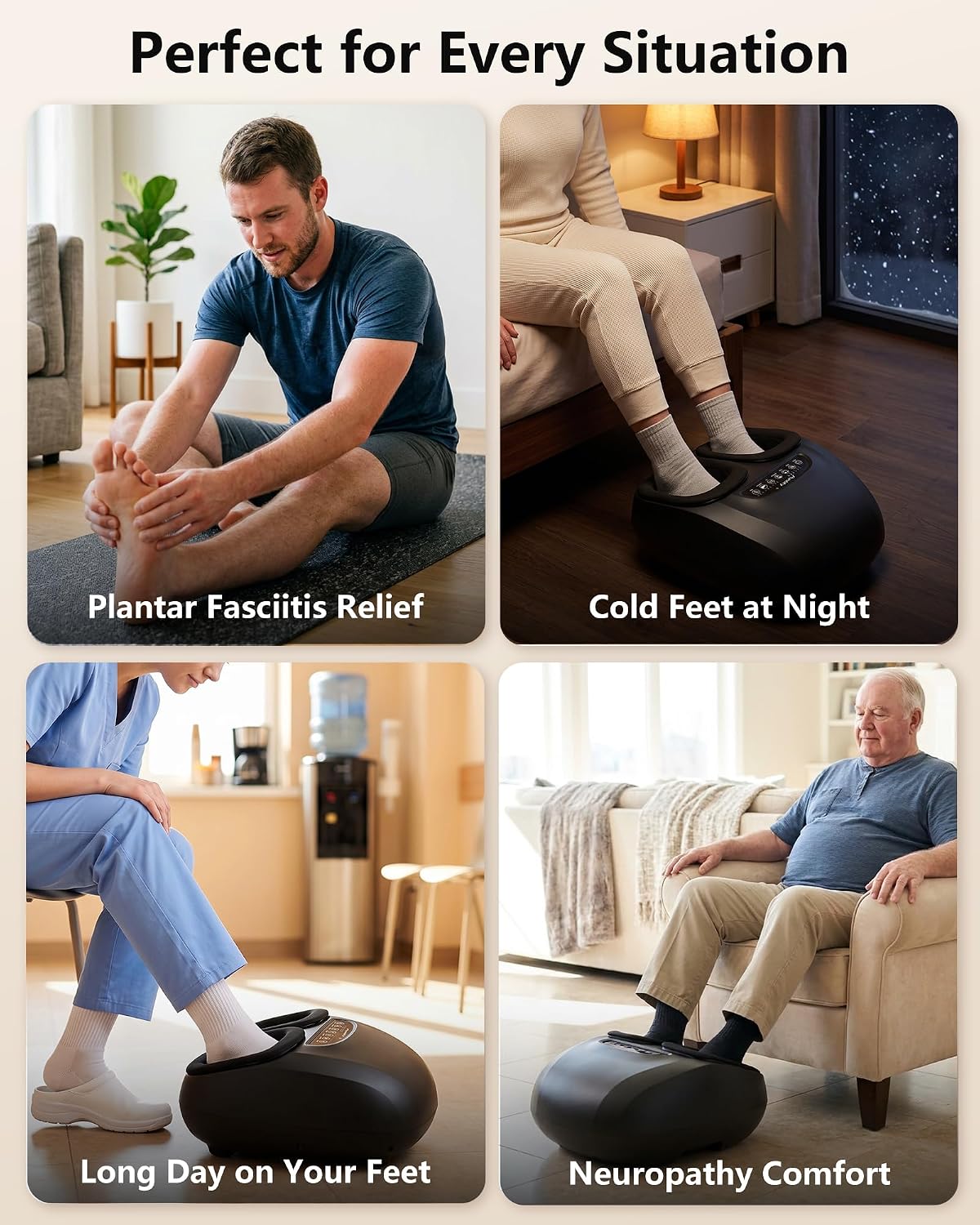 Thumbnail 6 de Punbty Shiatsu Foot Massager with Heat