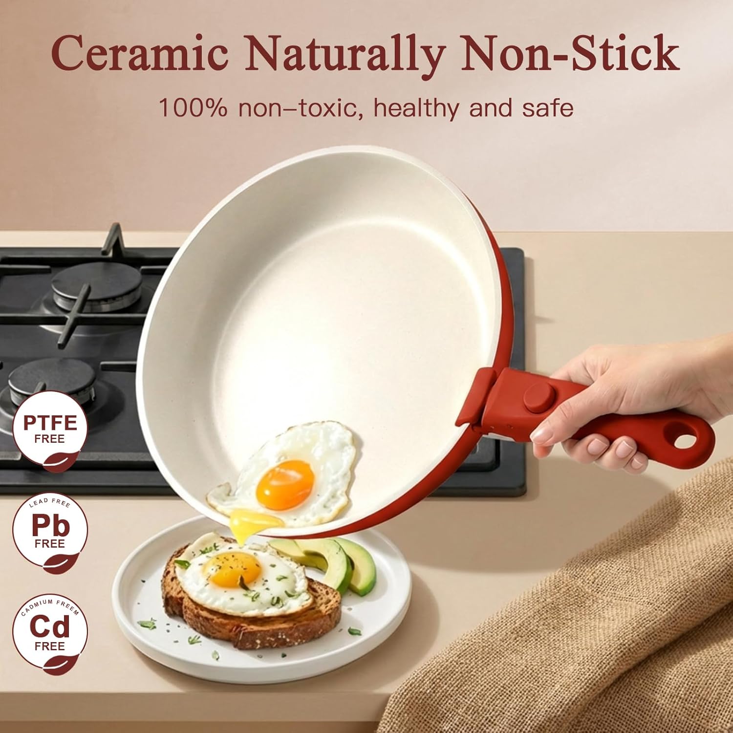 Detalle 1 de GiPP 11Pcs Pots and Pans Set