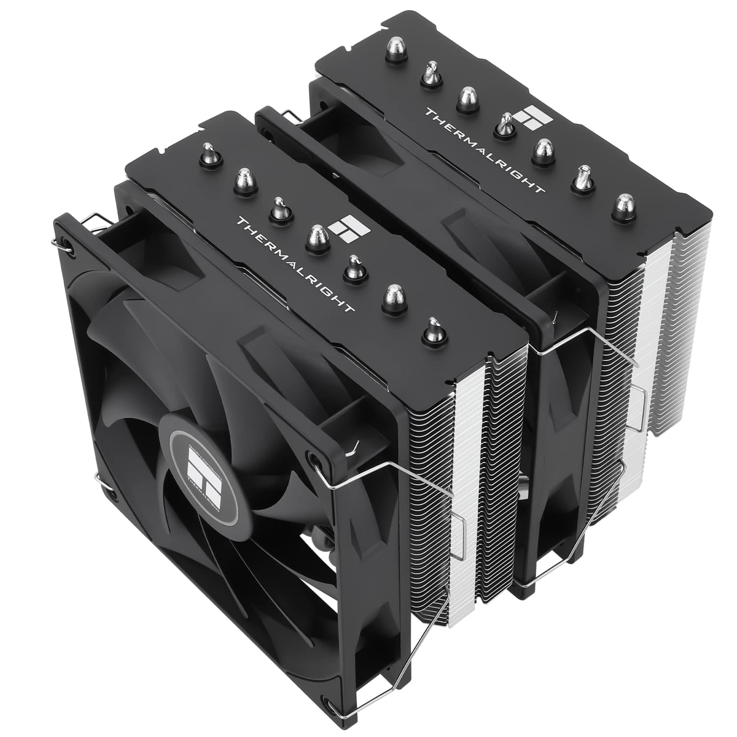 Detalle de Thermalright Phantom Spirit 120 SE CPU Luftkühler – 7 Heatpipes, Dual TL-C12B V2 Fans, AM4/AM5 kompatibel