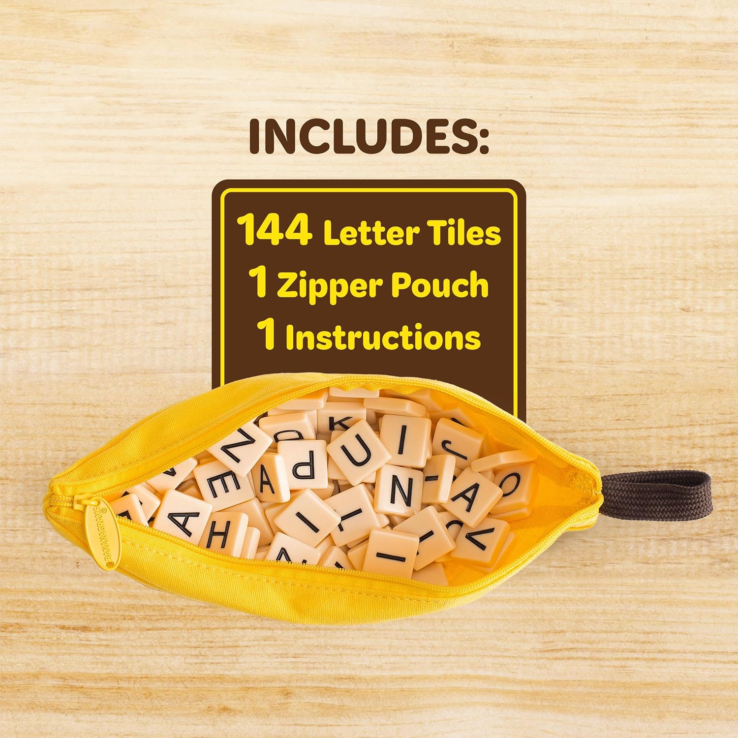 Detalle de Bananagrams Word Game (Ages 7+) – 2–6 Players, 15-Minute Gameplay