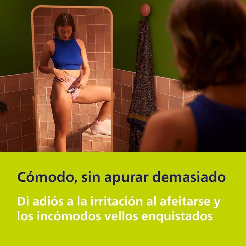 Detalle de PHILIPS OneBlade Intimate, Maquinilla para zonas íntimas
