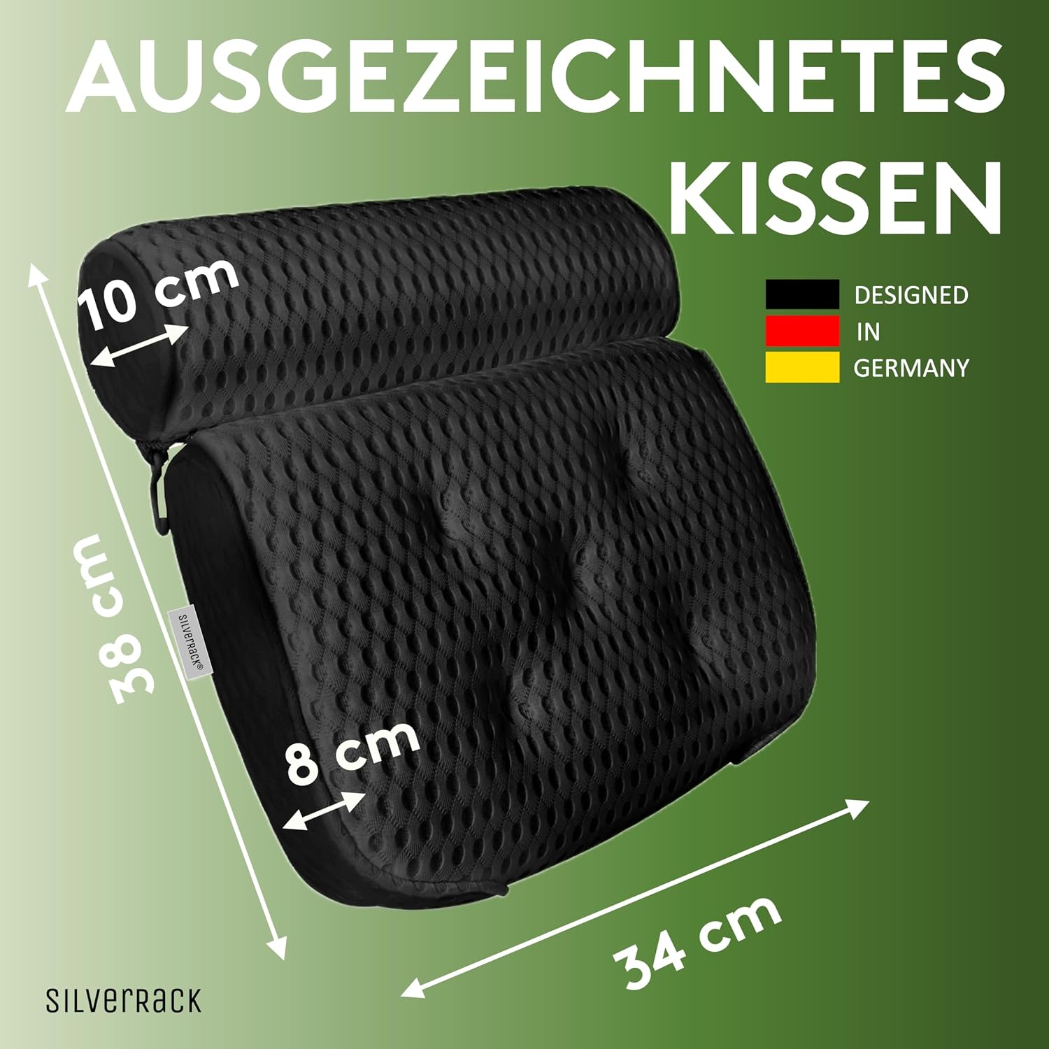 Thumbnail 2 de SilverRack Badewannenkissen mit Saugnäpfen