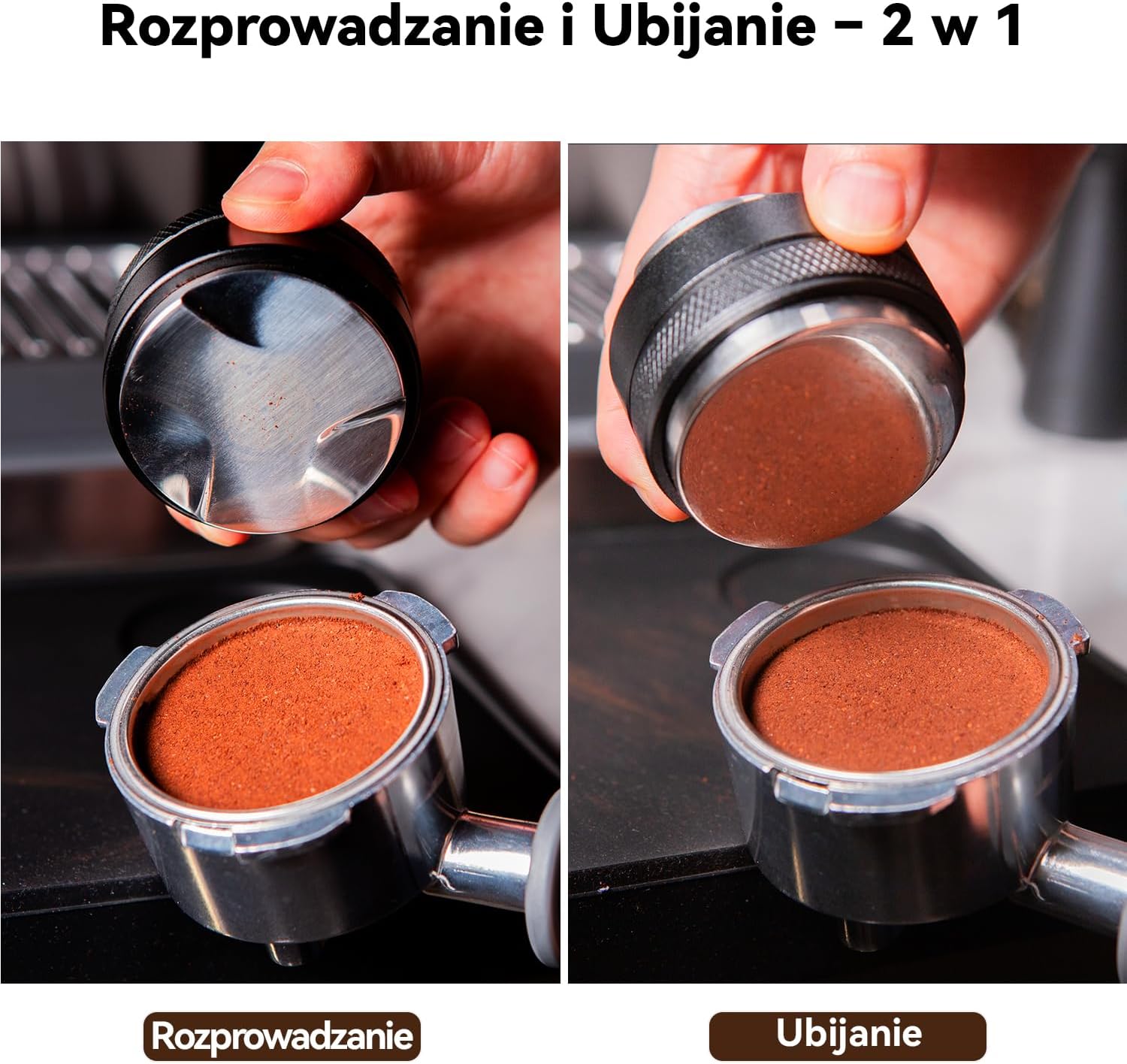 Detalle de troletoi 51mm Espresso Tools Kit – zestaw baristyczny 51 mm do espresso