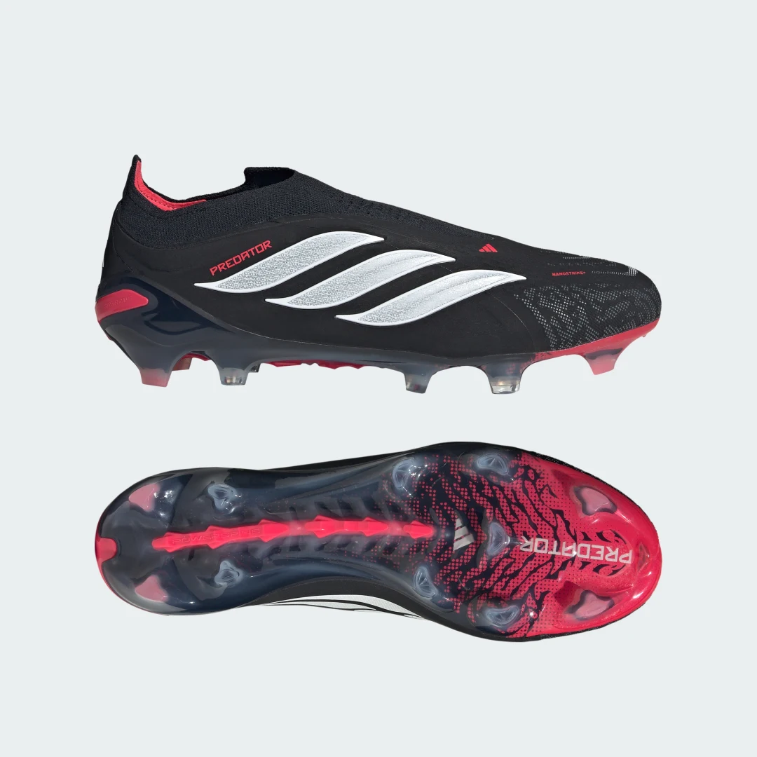 Detalle de Bota de fútbol sin cordones PREDATOR ELITE para césped natural seco de Adidas