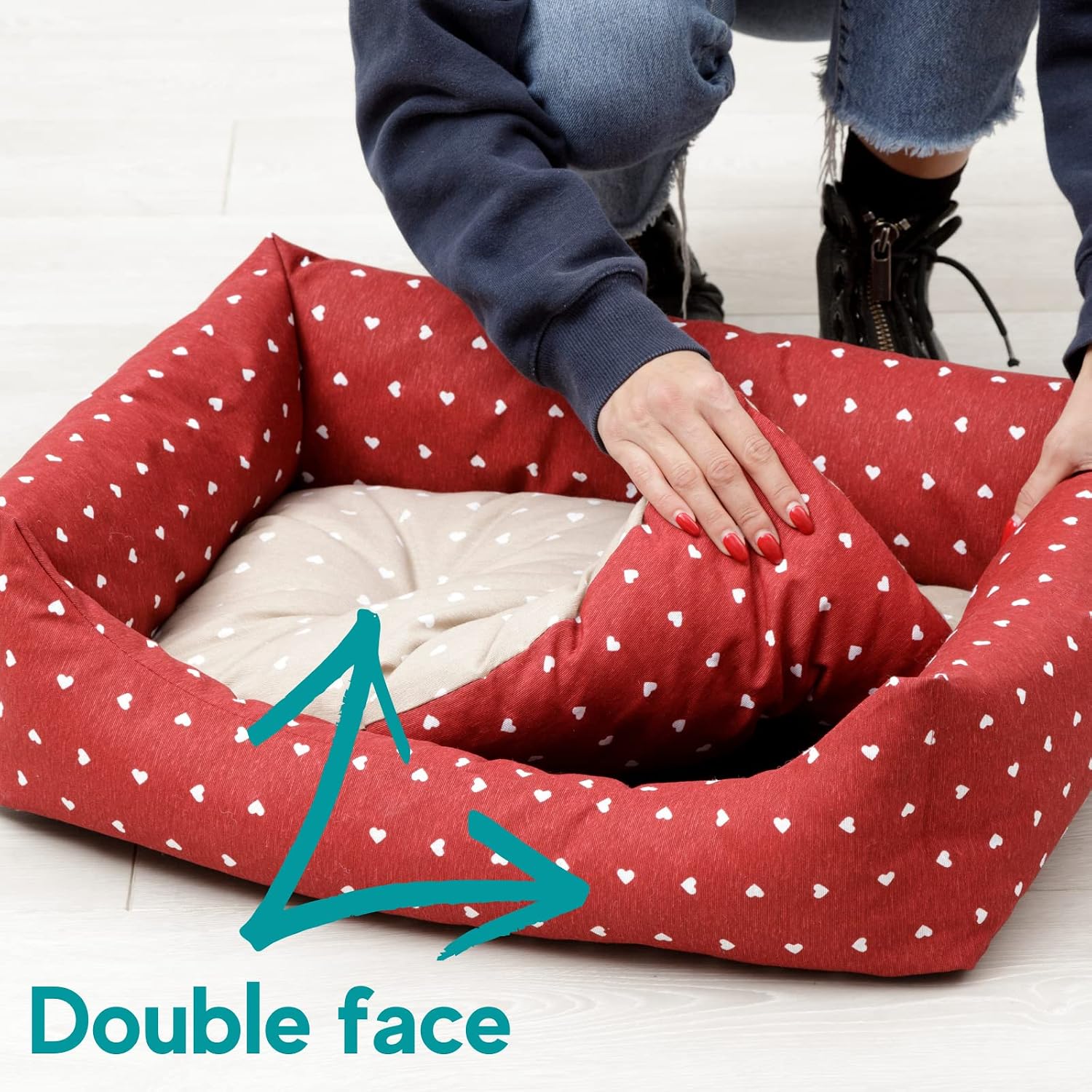 Detalle de Baroni Home Cuccia per cane Taglia L 70x85 cm
