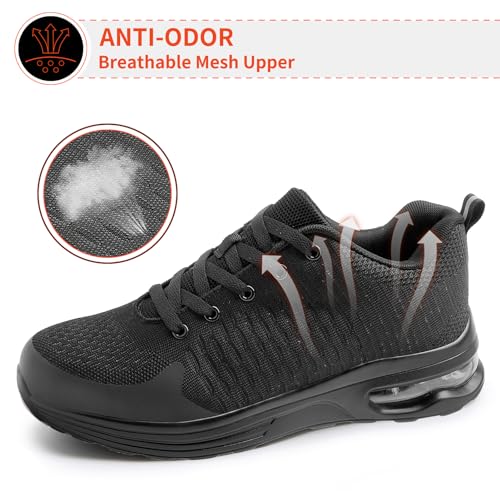 Thumbnail 4 de Safety Trainers Steel Toe Cap Trainers by LUPWEE