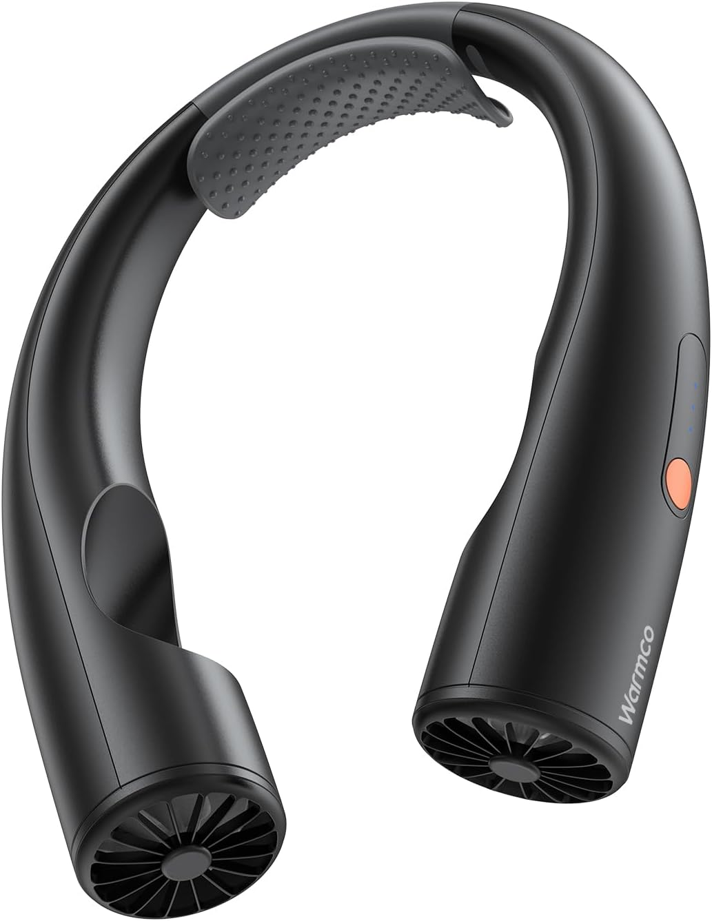 Detalle de Warmco N3 Portable Neck Fan — 5200mAh, 15 Hrs Runtime, 360° Airflow