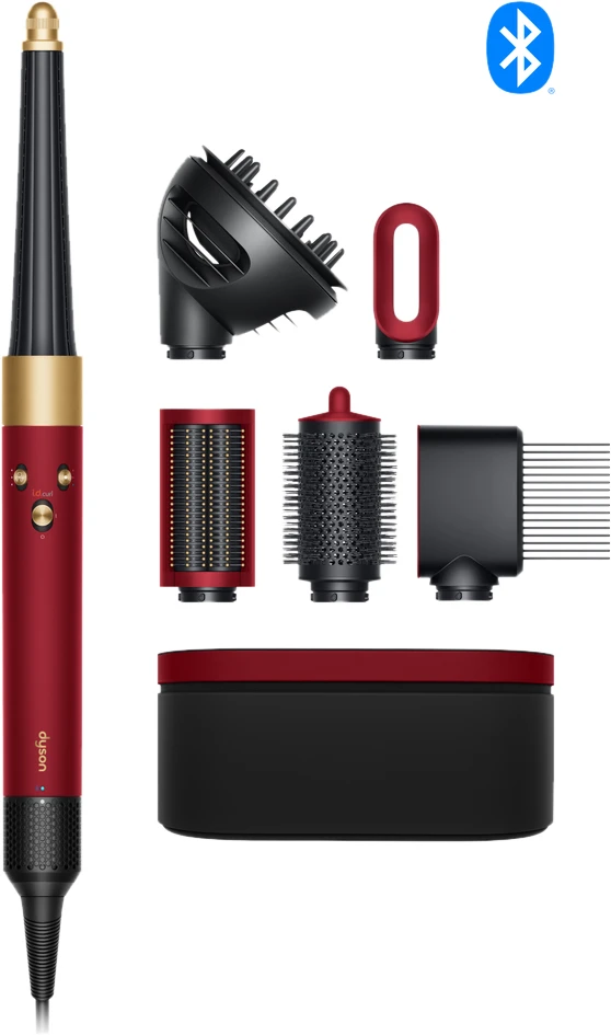 Thumbnail 25 de Dyson Airwrap i.d. Curly + Coily Samtrot/Gold – Lockenkomfort per App-Steuerung