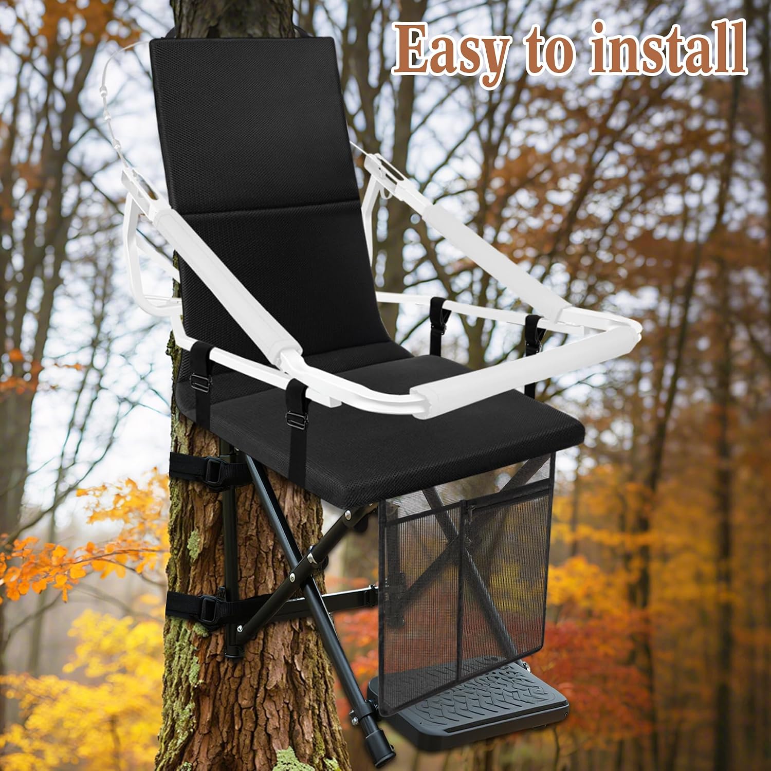 Thumbnail 6 de YVVZHOU Tree Stand Seat Replacement with Pocket