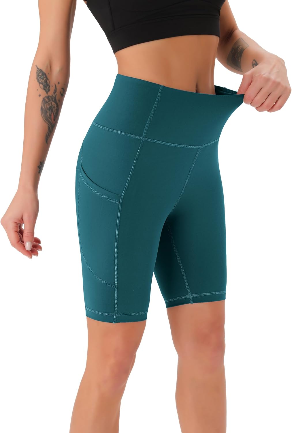 Thumbnail 3 de Kurze Leggings Blickdicht mit Taschen