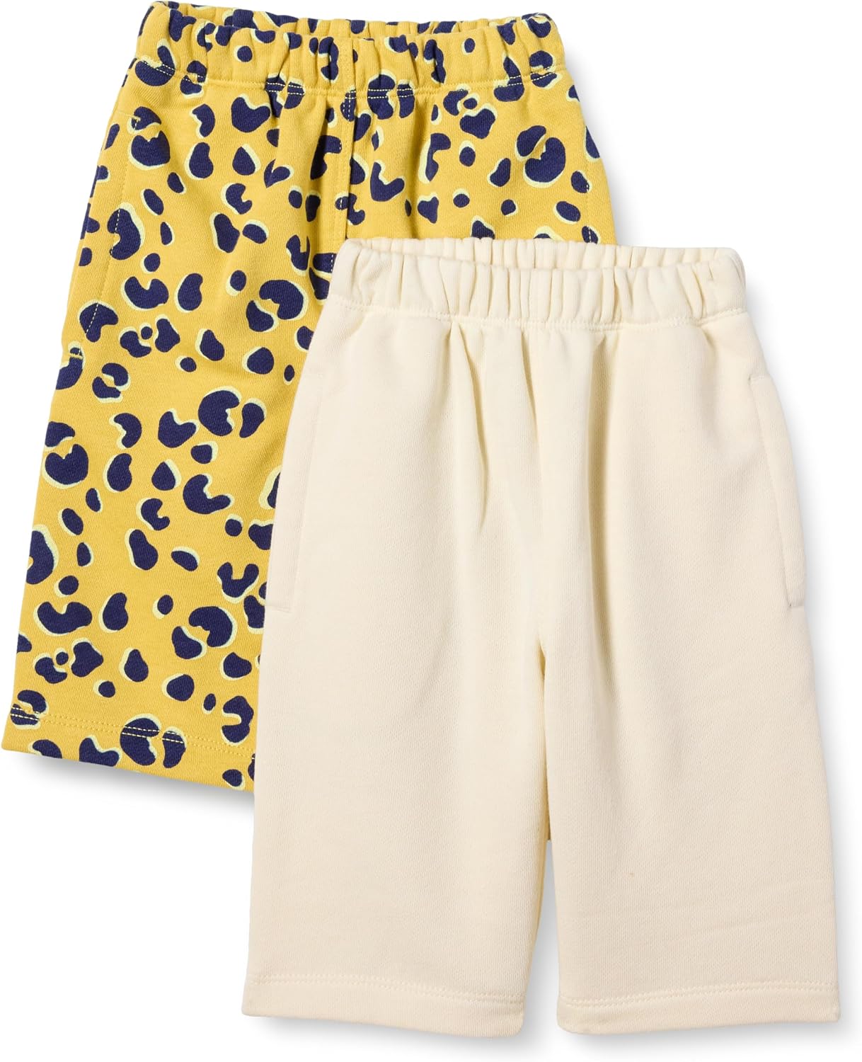 Detalle 2 de Amazon Essentials unisex babies, toddlers and kids’ French terry cotton trousers (pack of 2)