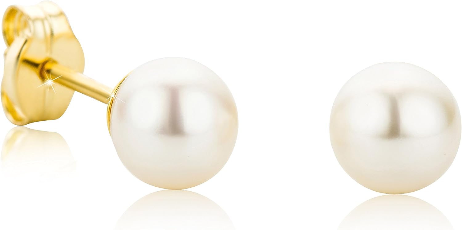 Detalle 2 de Orovi orecchini 9Kt con perle 0,28 g