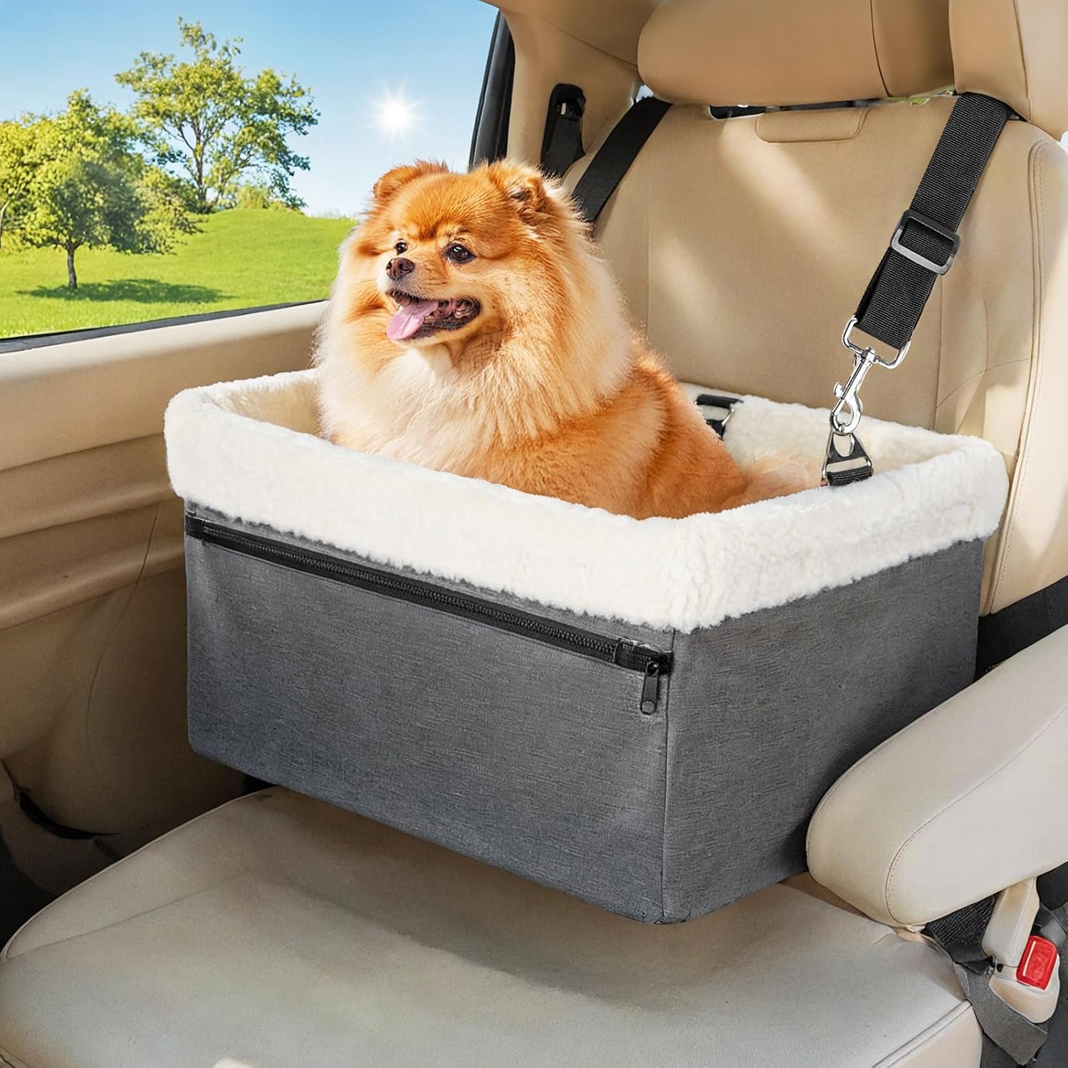 Detalle de UNICITII Dog Car Booster Seat