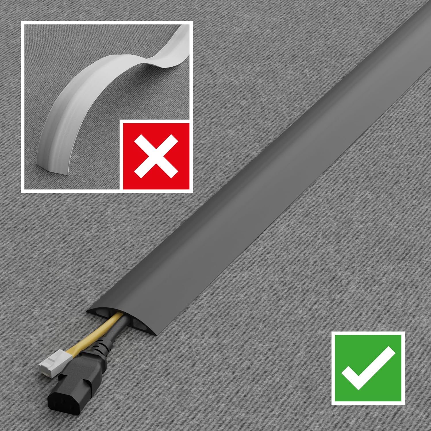 Thumbnail 6 de D-Line CC-2/4.5M Canaleta pasacables suelo