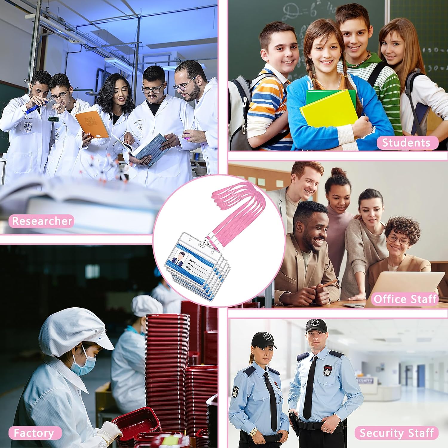 Thumbnail 6 de Lanyards with card holders 45 cm