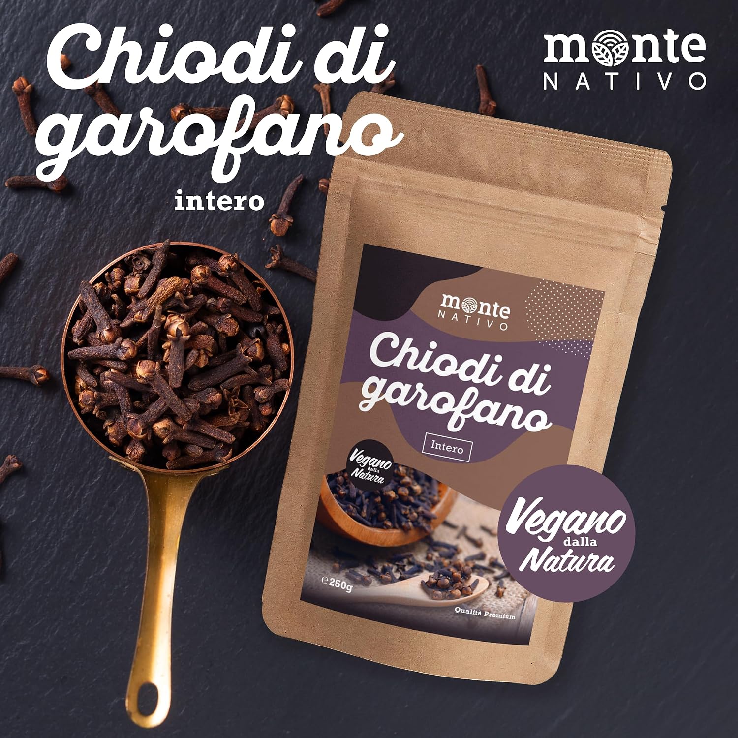 Detalle de Chiodi di Garofano Monte Nativo (250g) – chiodi interi, aroma intenso e versatilità in cucina