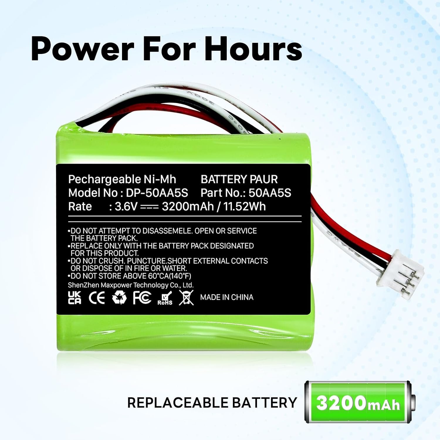 Detalle 2 de TonieBox Ersatzakku 3200mAh NiMH