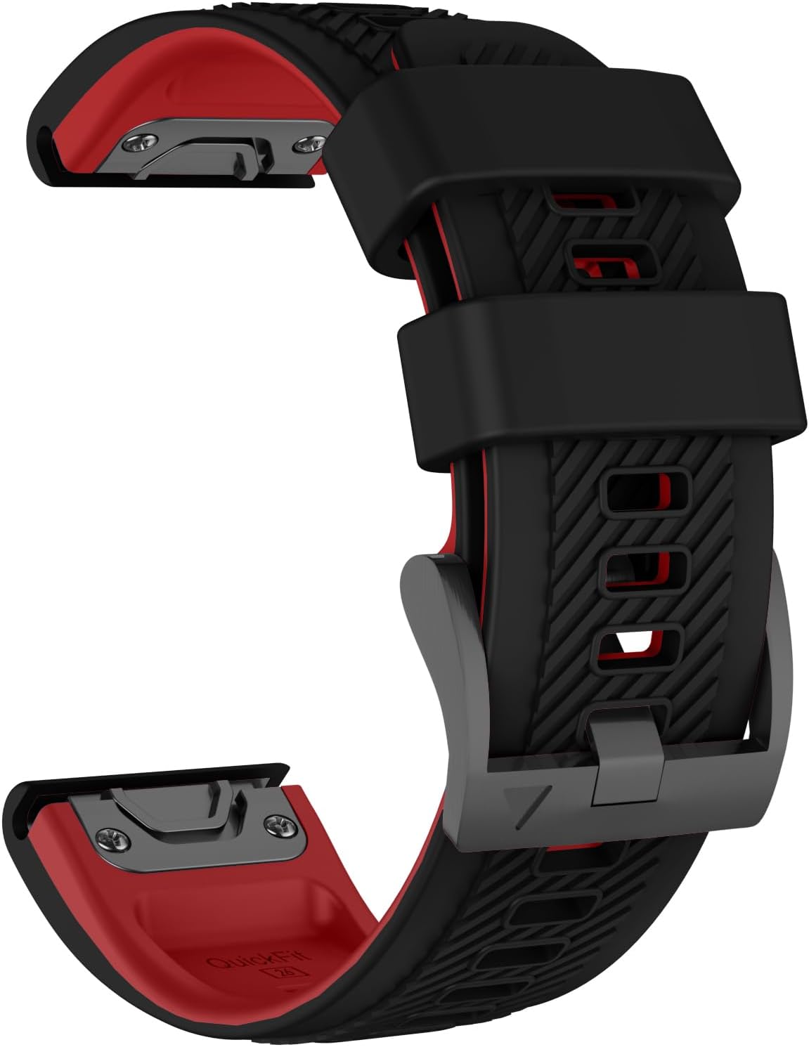 Detalle 2 de OVERSTEP 26mm Silicone Watch Band for Garmin