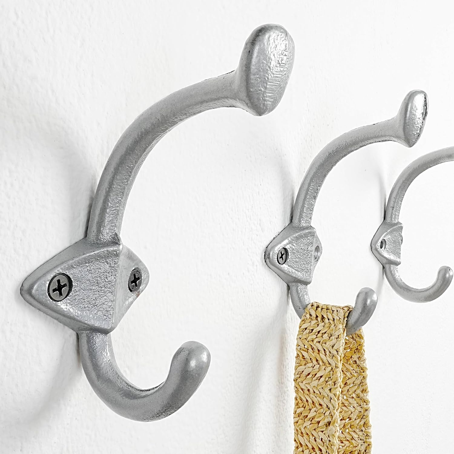 Detalle de Dseap Cast Iron Wall Hooks, 5-Inch