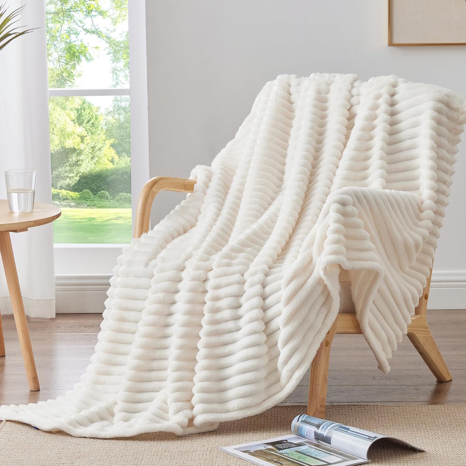 Thumbnail 1 de BEDELITE Fleece Throw Blanket 50"x60" 🛋