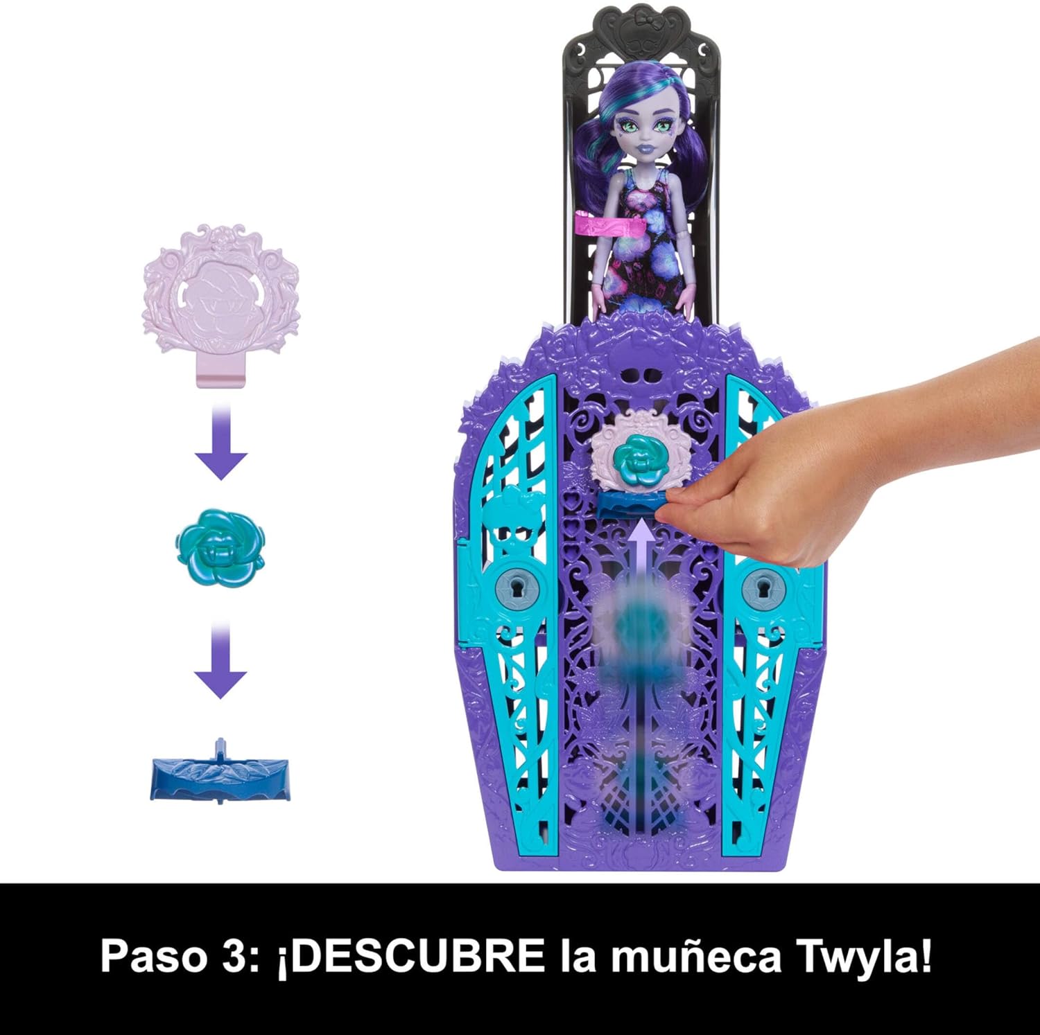 Thumbnail 5 de Monster High Skulltimate Secrets Twyla Jardín Misterioso