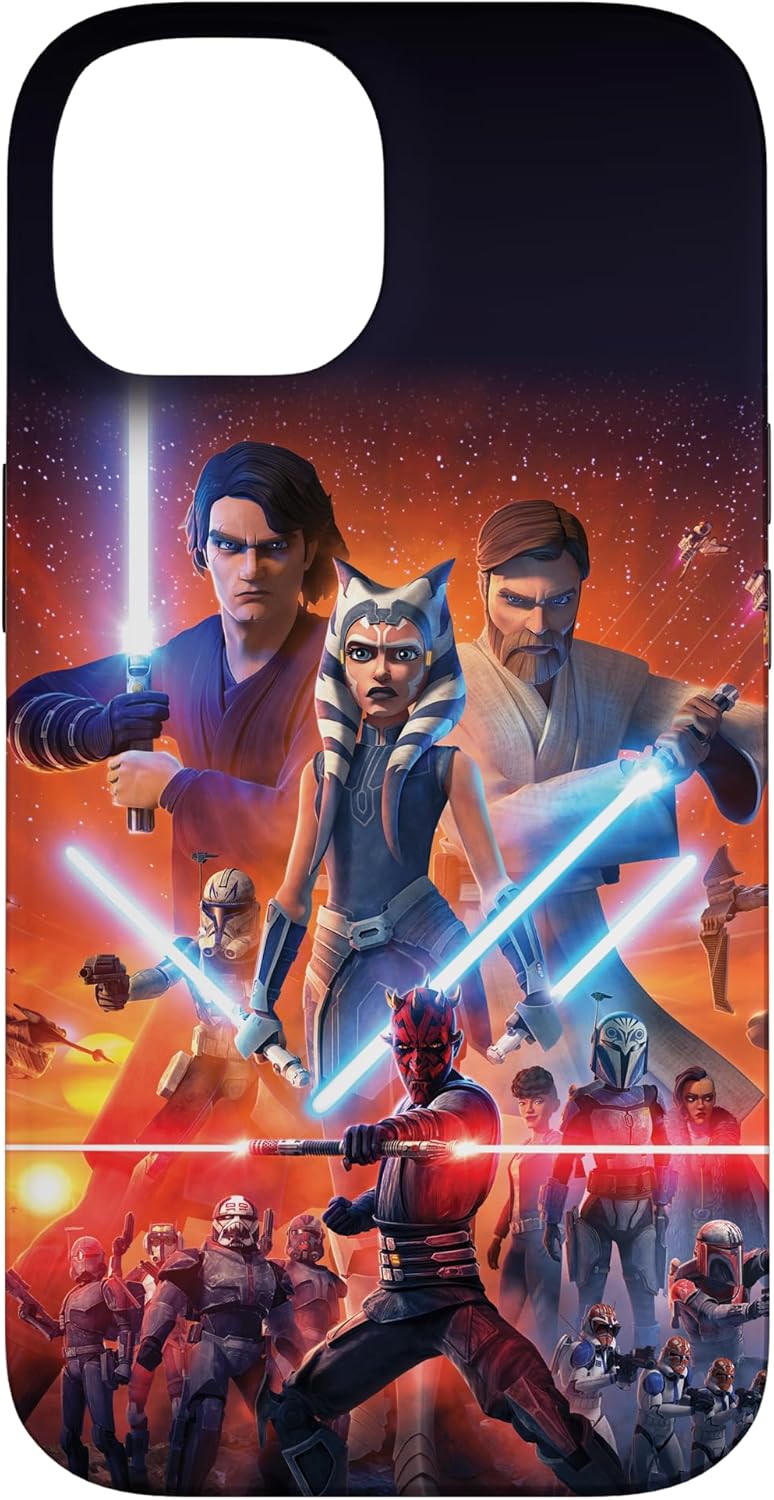 Thumbnail 3 de Custodia protettiva in stile portafoglio Star Wars The Clone Wars per iPhone 13 Pro Max
