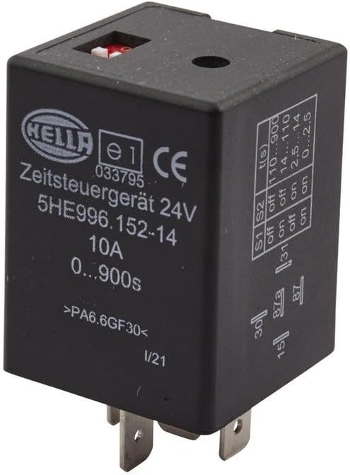 Detalle de HELLA 5HE 996 152-141 Zeitrelais 24V ⏱