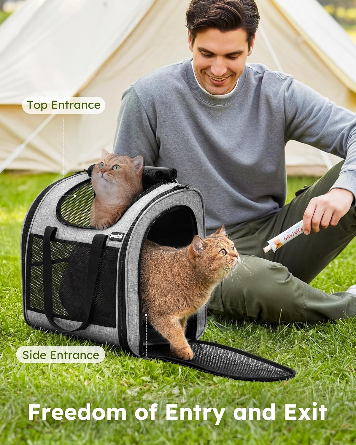 Thumbnail 5 de Zaino per gatti Pecute con ventilazione