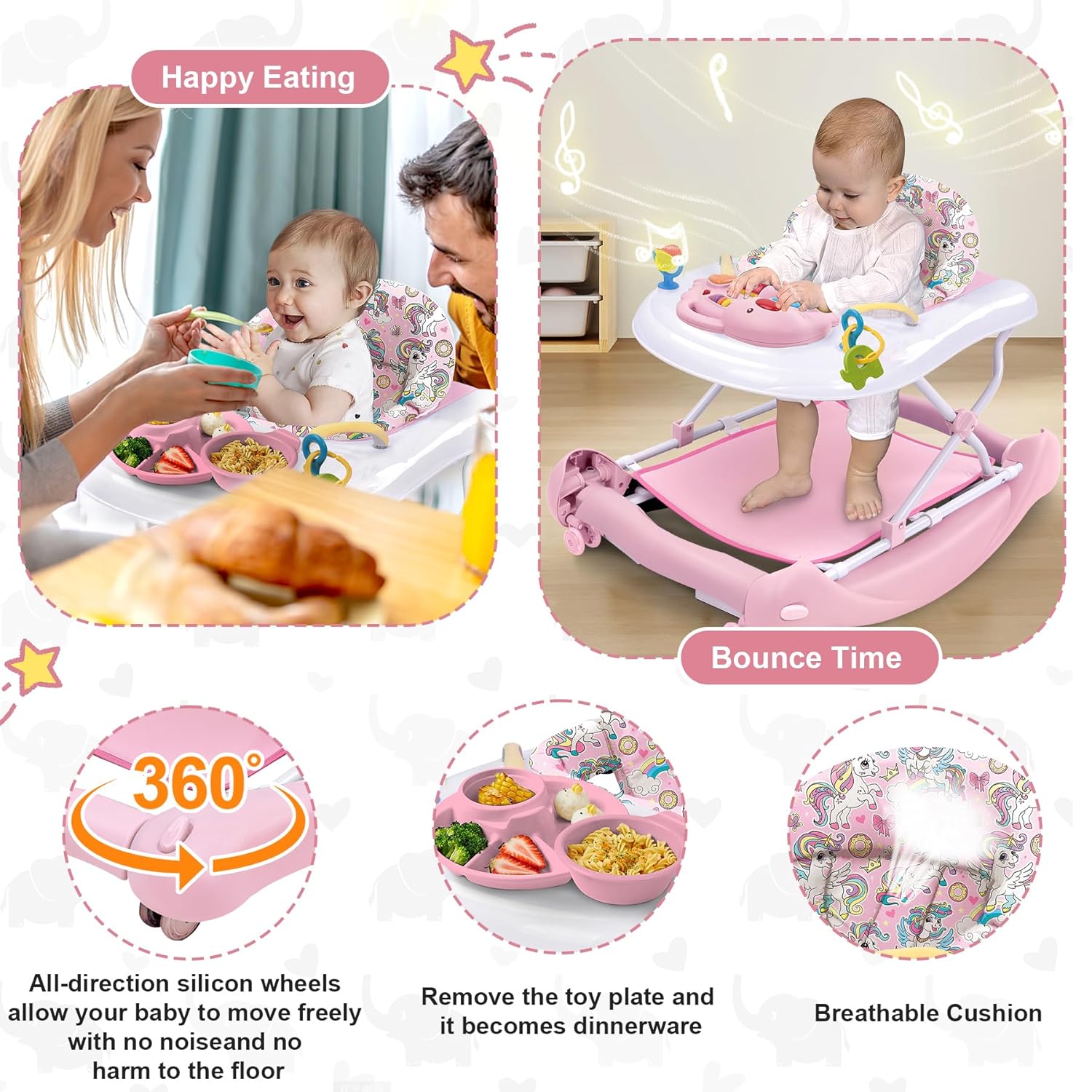 Thumbnail 2 de Foldable Baby Activity Walker 6-18 months