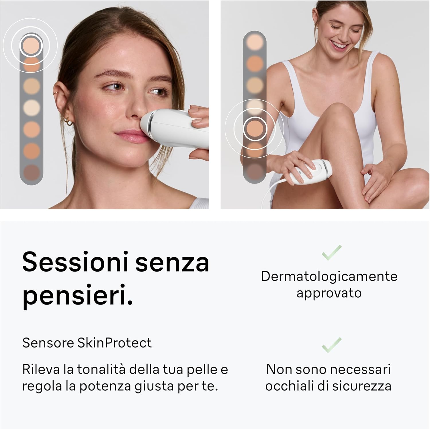 Thumbnail 5 de Braun Silk·Expert Mini epilatore a luce pulsata Smart PL1104 con rasoio Gillette Venus