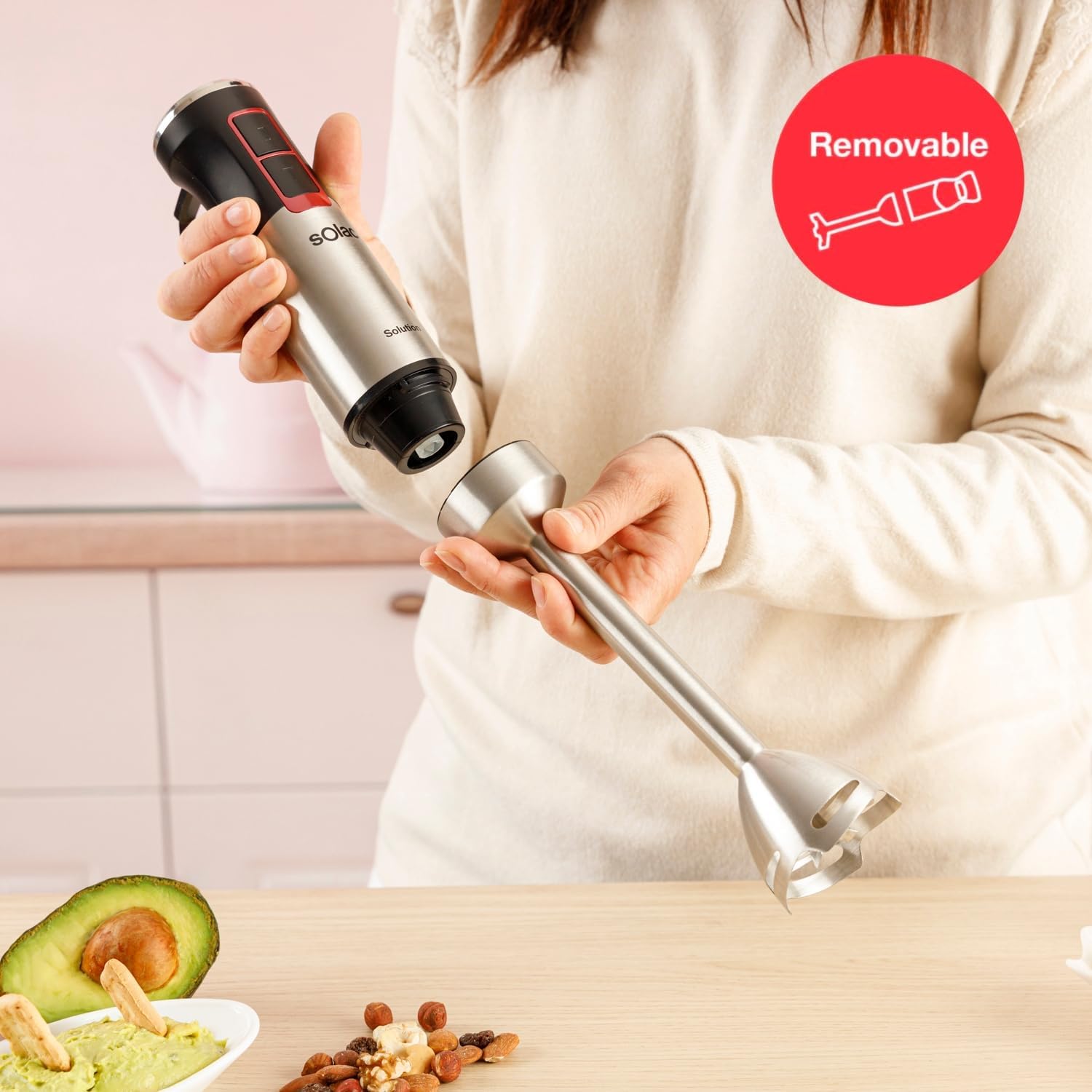 Thumbnail 5 de Solac Solution Batidora de Mano 1503 1500W Turbo Inox