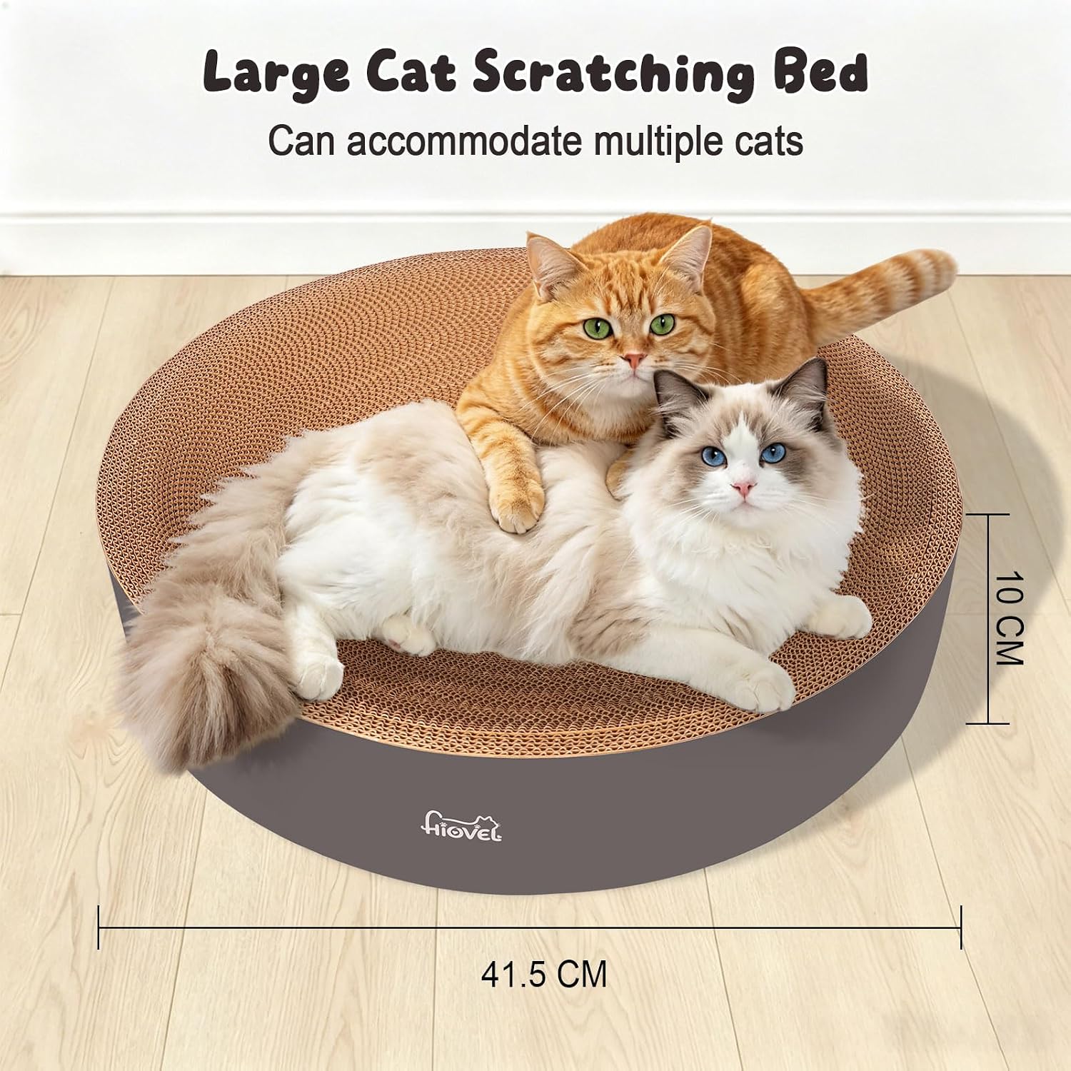Detalle 2 de HIOVEL cat scratching board 41cm 2-in-1