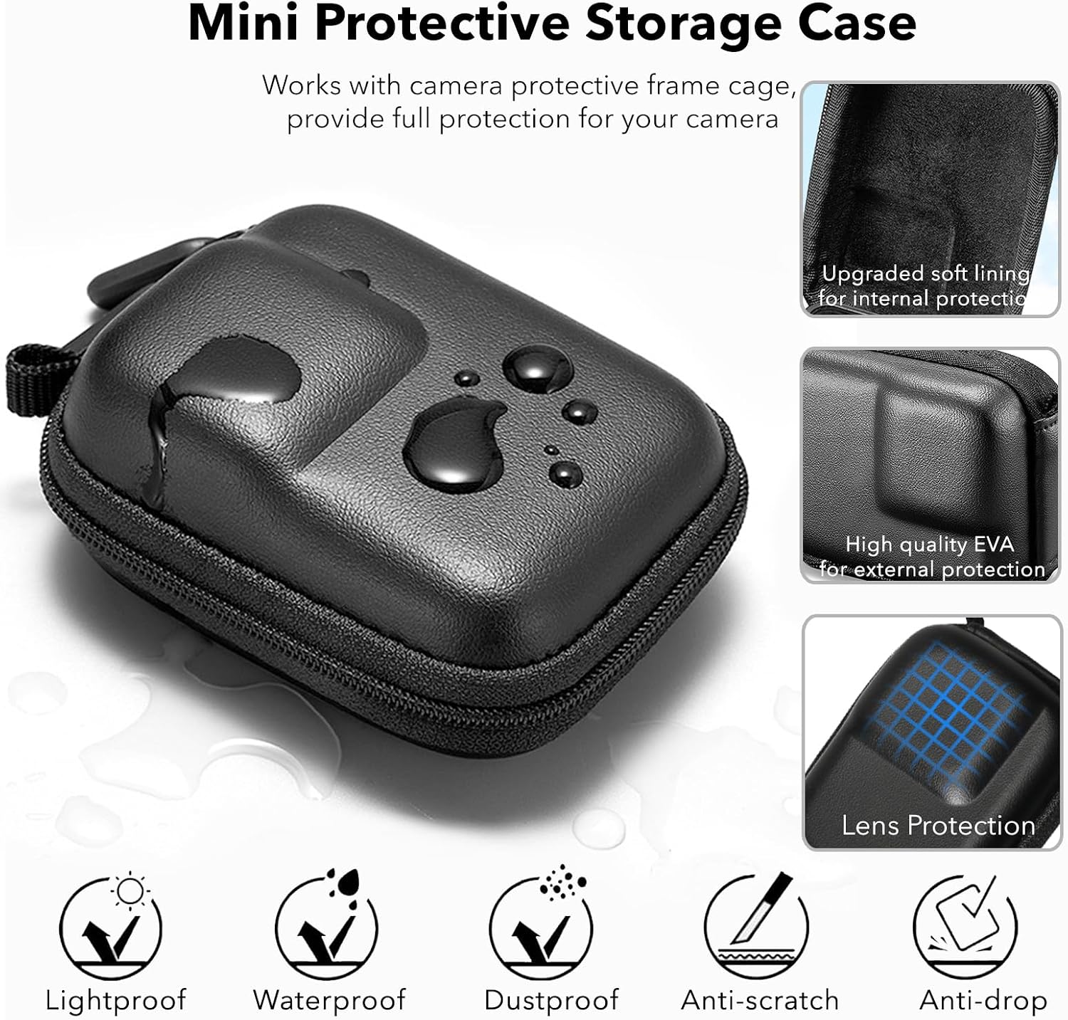 Thumbnail 5 de SYMIK Small Carrying Case for DJI Osmo Action 5 Pro – Accessory Kit Review