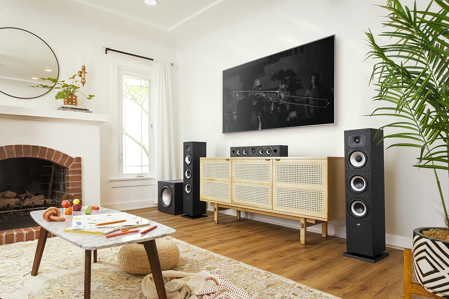 Thumbnail 6 de Polk Audio Monitor XT60 MXT60 Tower Speaker, Dolby Atmos Compatible