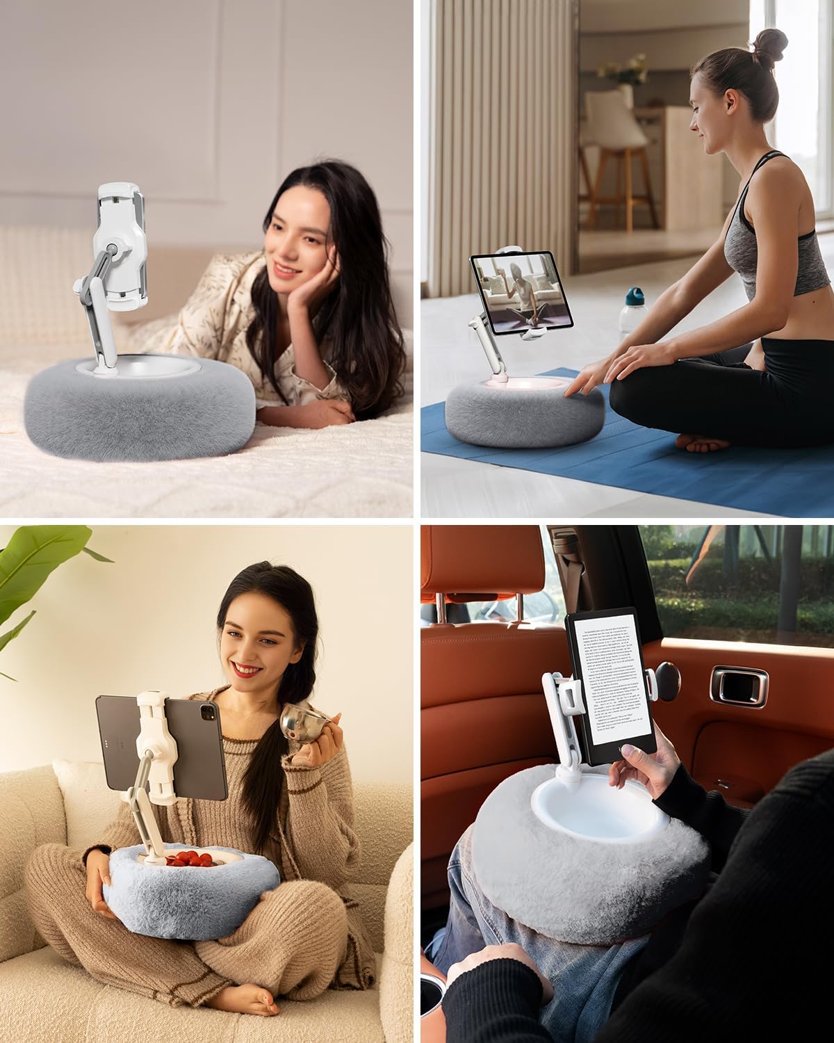 Detalle 2 de Viozon Tablet Stand with Pillow — 360° adjustable