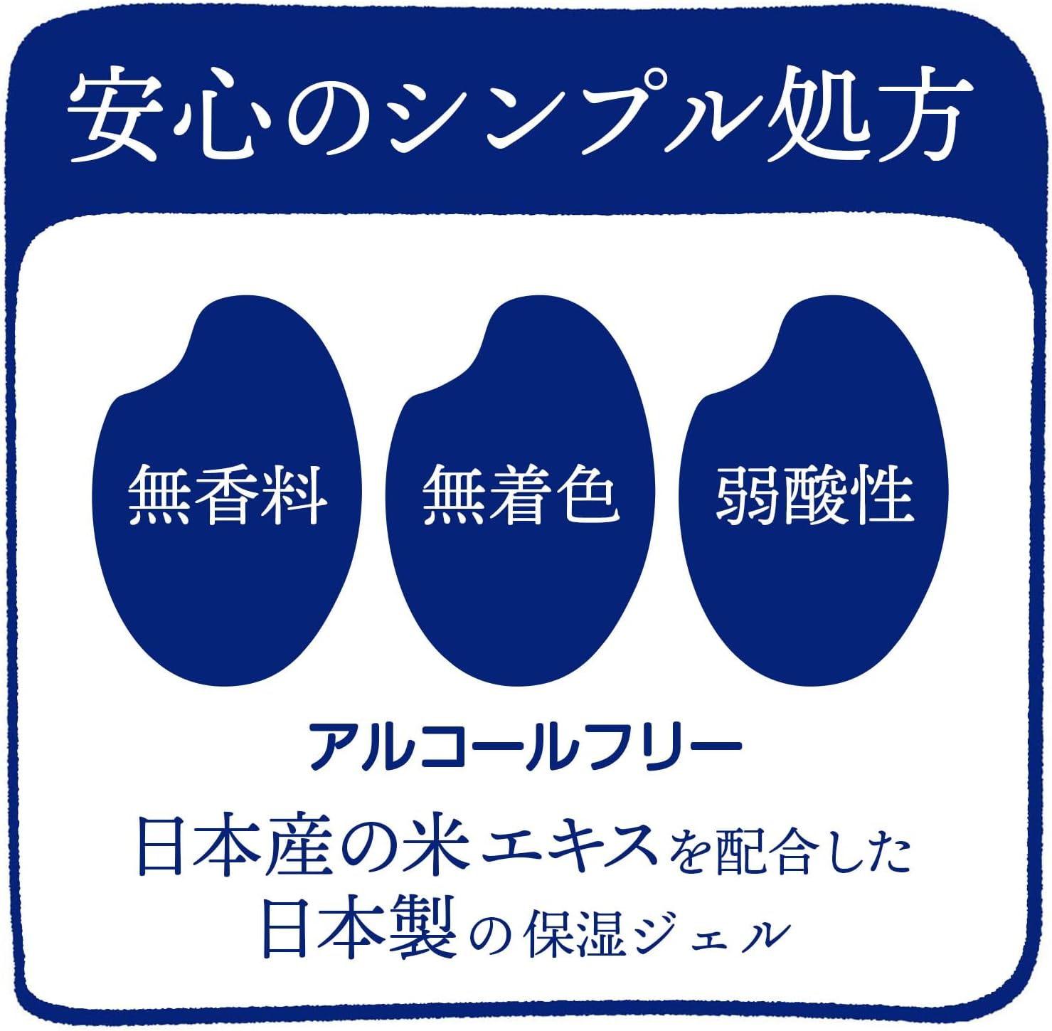 Detalle de MOMOTANI お米の保湿ジェル 230g|無香料・日本製、顔にも全身にも使える米由来ジェル