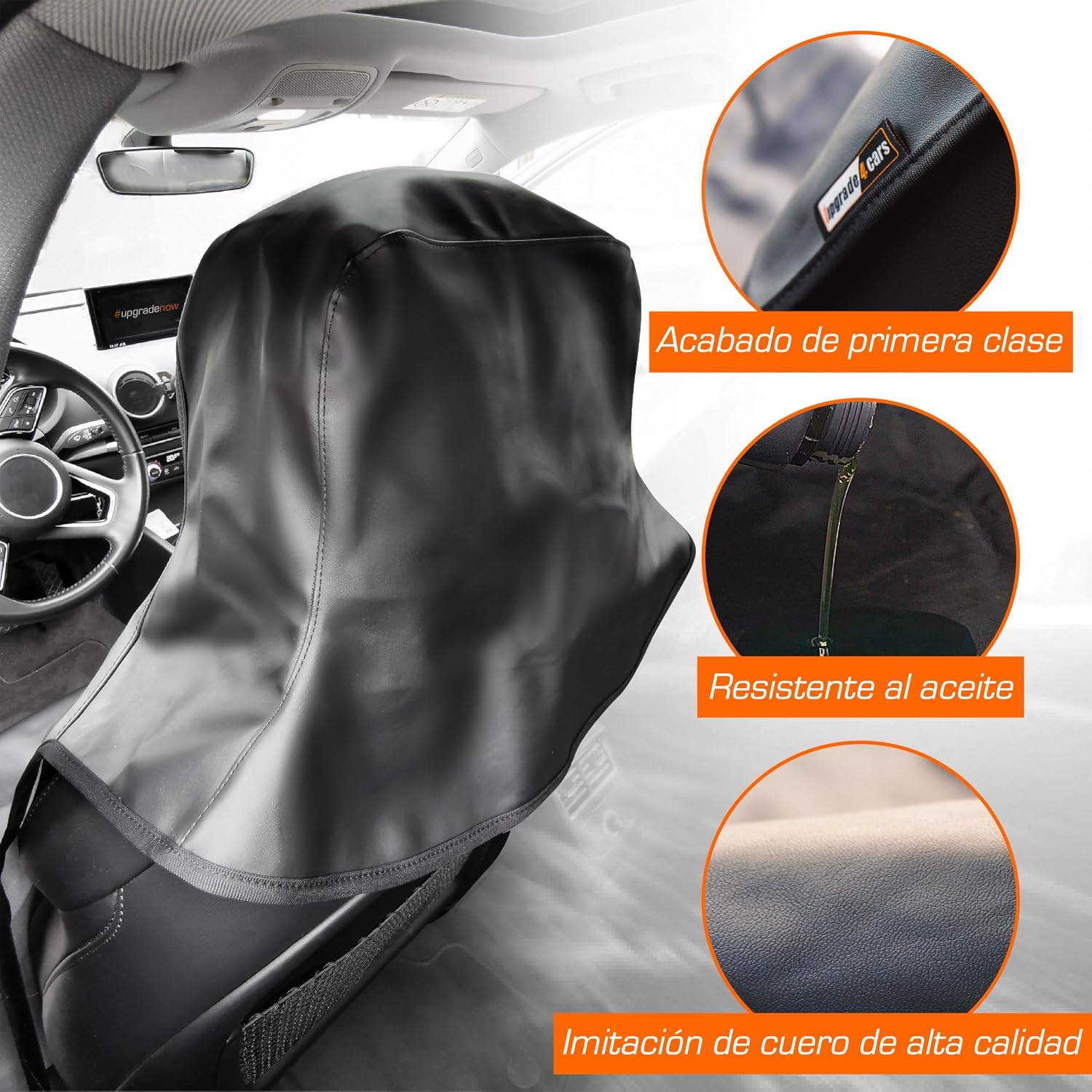 Detalle de Upgrade4cars Funda de Asiento Delantero impermeable