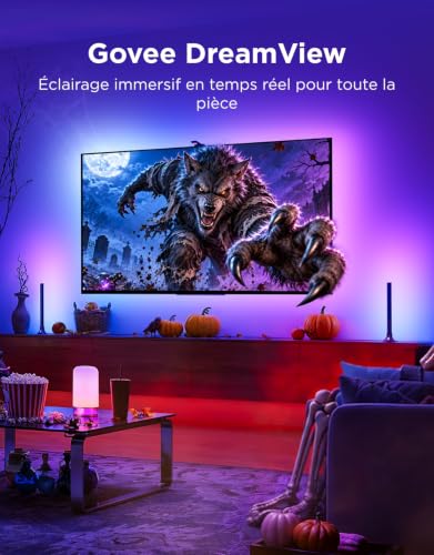 Thumbnail 6 de Govee Rétroéclairage TV LED 3 RGBWIC avec Double Caméra – 3,6 m