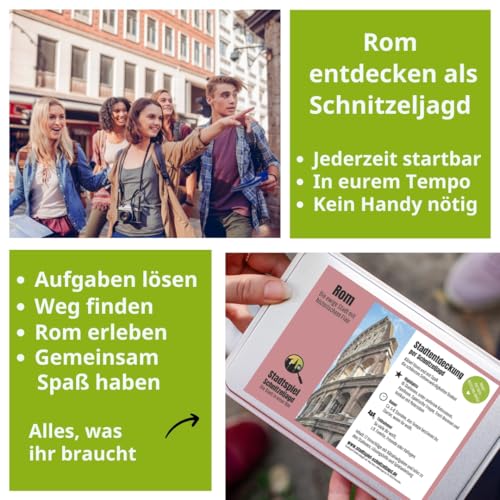 Detalle de Stadtspiel Schnitzeljagd Rom Zentrum – Entdeckertour