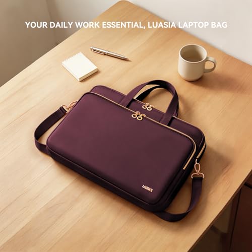 Thumbnail 7 de Lausiax Laptop Case Bag for 17–17.3 Inch Laptops — Waterproof Red Sleeve